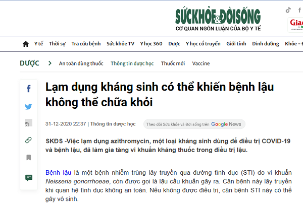 Bệnh lậu âm thầm tiến triển: Dấu hiệu dễ bỏ qua nhất!