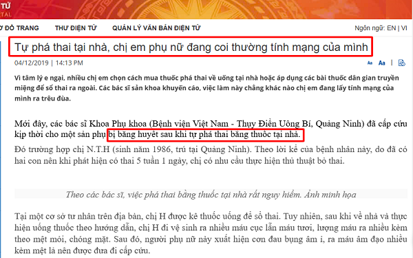 Phá thai an toàn – Lựa chọn đúng, bảo vệ sức khỏe sinh sản toàn diện