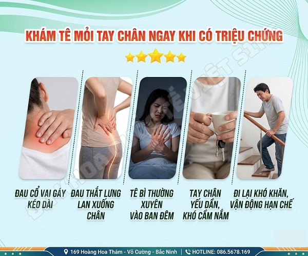 Bạn đang bị tê mỏi tay chân? Đừng xem thường khi cơ thể đang phát tín hiệu cảnh báo!